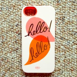 'Hello' Rifle Paper Co. Iphone 5 case