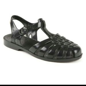 Black Cotton On Jelly Shoes