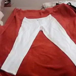 White  jeggings