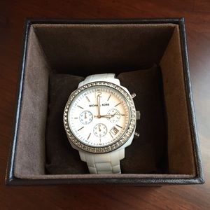 White Michael Kors Watch