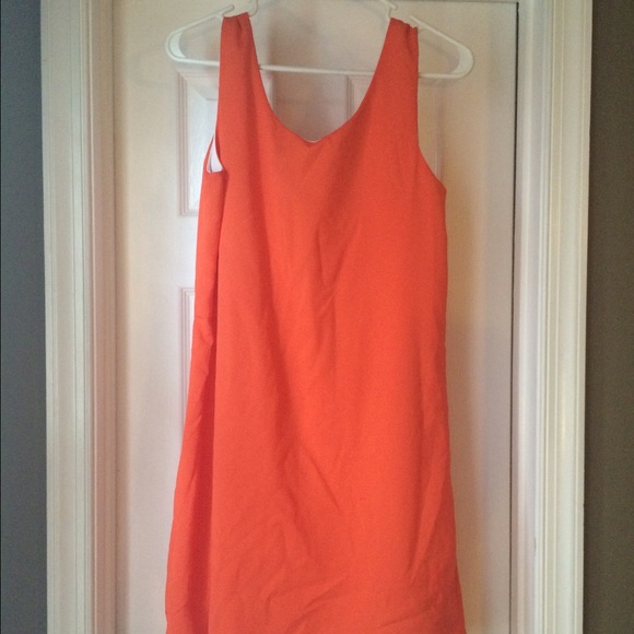 Orange dress