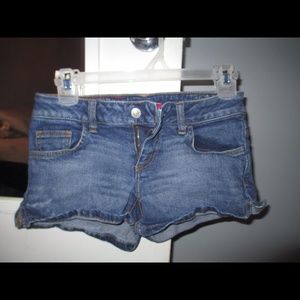 Dickies denim shorts, size 3