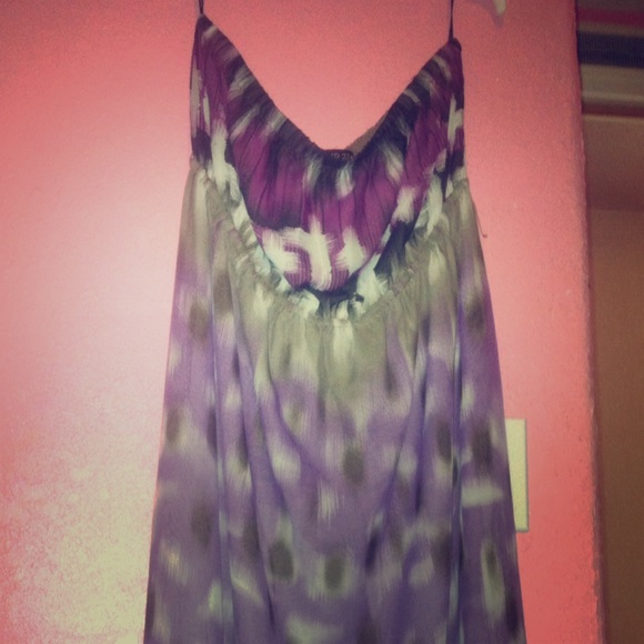 NWOT Forever 21 Plus Strapless Maxi Dress