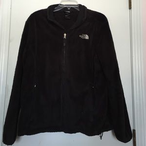 Soft, black fleece North Face