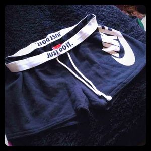 Nike sweatshorts size large SOLD