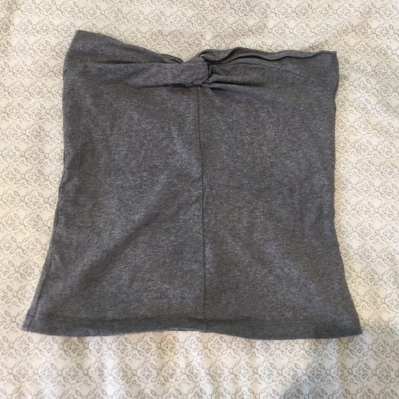 Garage Grey Tube Top