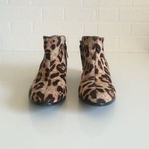 Sam Edelman Leopard Booties