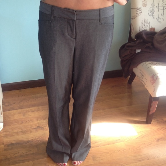 Dark grey dress pants