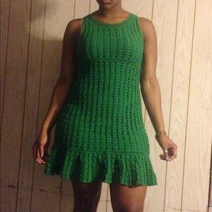 Gorgeous Green Crochet dress