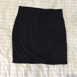 Wet Seal Black Pencil Skirt