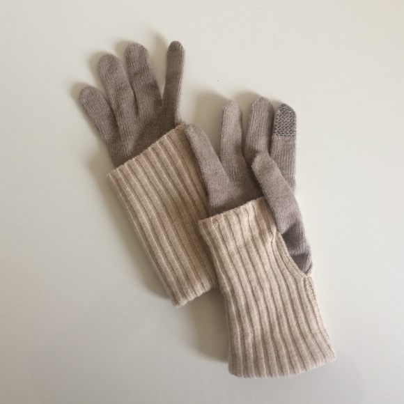 Touch Screen Two Tone Gloves