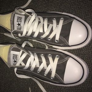 Grey converse size 6