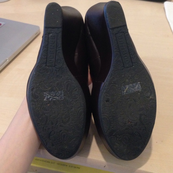 Loafer Platform Wedges - Picture 2 of 4