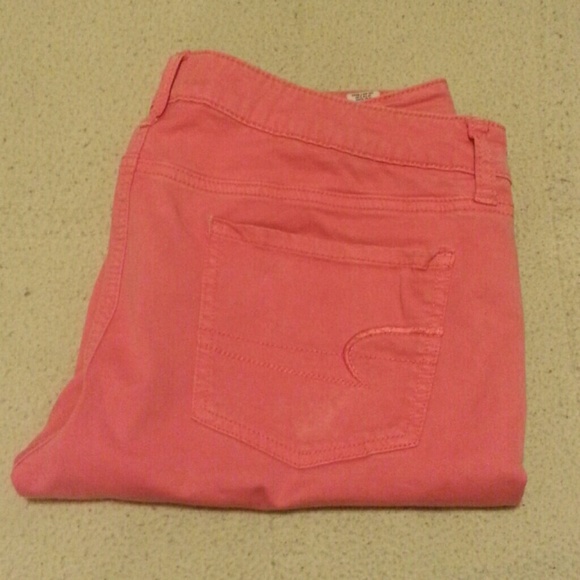 American Eagle Pink Jeggings