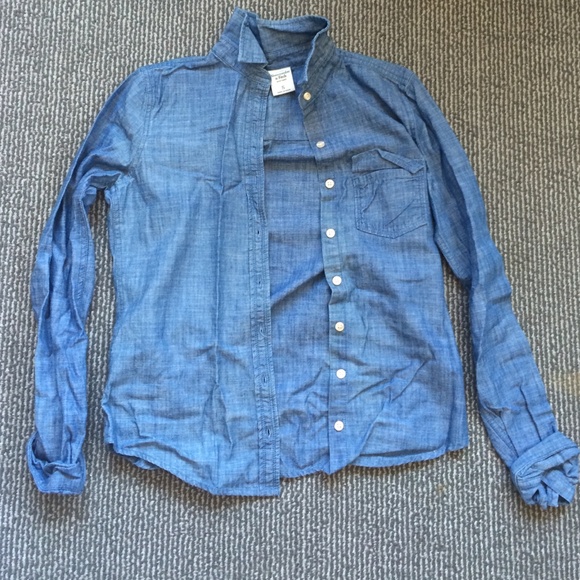 A&F denim shirt