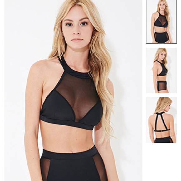 Mesh Bikini Top