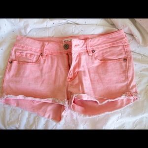 Pacsun/Bullhead shorts- pastel pink/coral