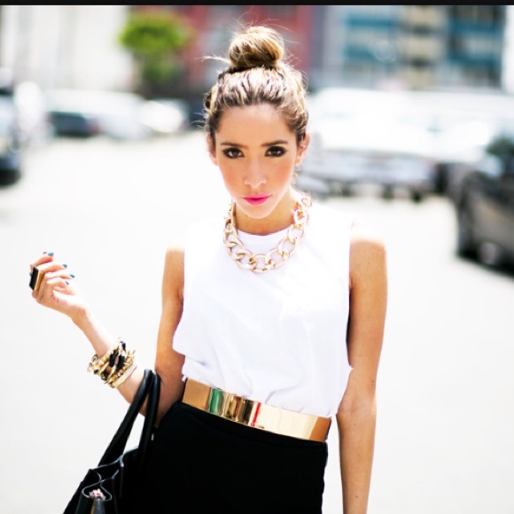 GOLD PLATE BELT