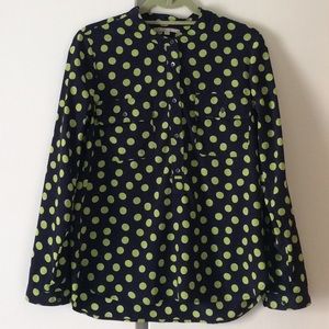 GAP Tops - Gap popover navy blue blouse GAP Tops - Gap popover navy blue blouse