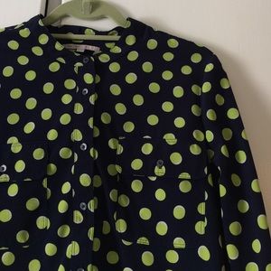 GAP Tops - Gap popover navy blue blouse GAP Tops - Gap popover navy blue blouse