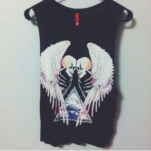H&M Skull Tank