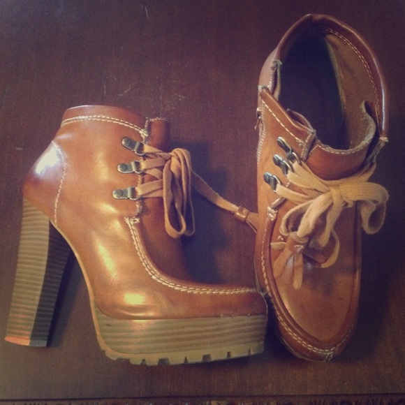 Conagac Lace Up MIA Booties bought at Nostrums