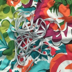 metallic thigh wraps!