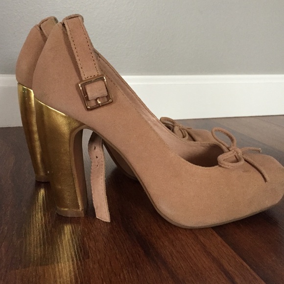Nude urban outfitters shoes size 6 - Picture 2 of 4