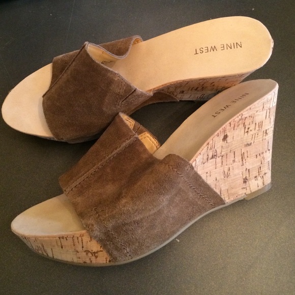 Nine West suede mules - Picture 1 of 3
