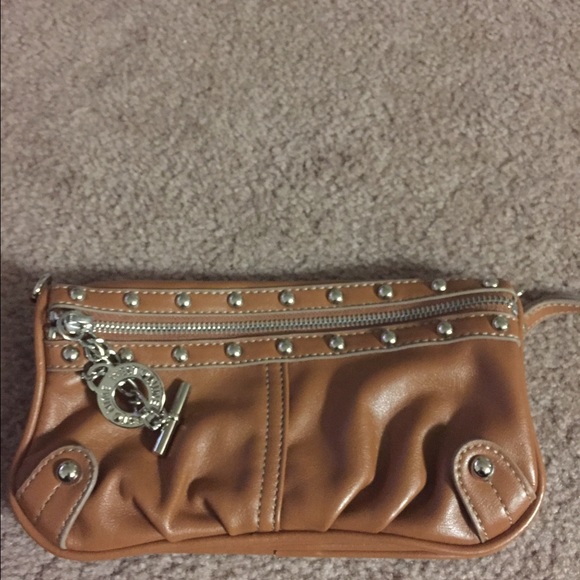 Nine West wristlet/clutch studded clutch