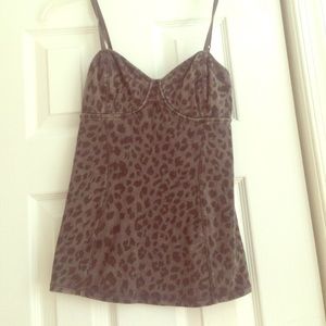 Talula Cheetah Print Top