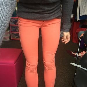 Coral pants