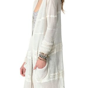 RESERVED! Free people high tide cardigan! NWT