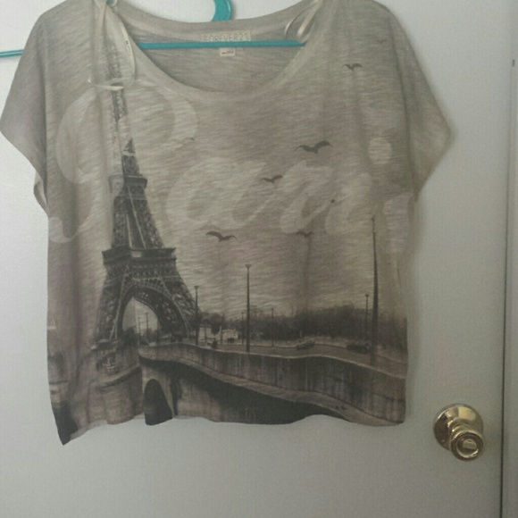 Paris eiffel tower shirt
