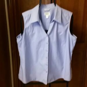 Talbots Sleeveless Shirt 16W