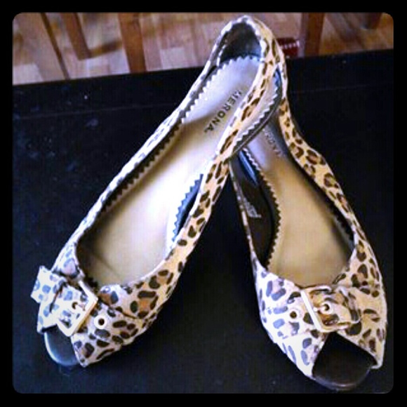 Merona leopard print flats