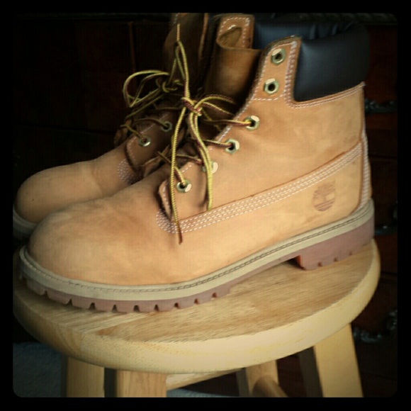 Wheat Timberland Boots ~ 7y in Men