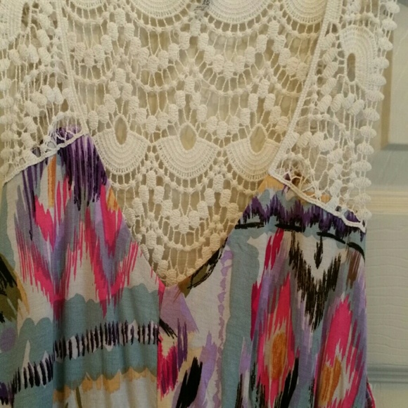 ❎reserved❎Buffalo Flower Maxi dress - Picture 2 of 3