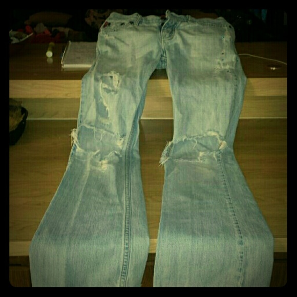 Destroyed Hollister Denim !