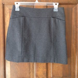 White House Black Market ponte mini skirt
