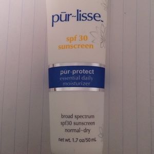 Purlisse SPF 30 sunscreen. 1.7oz