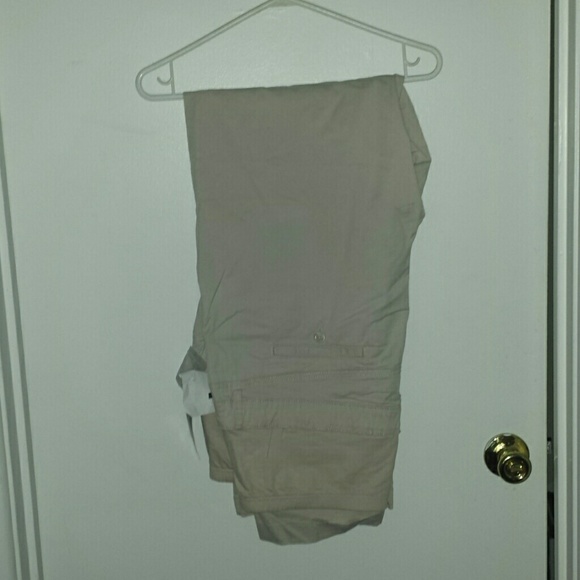 Over the belly maternity khakis
