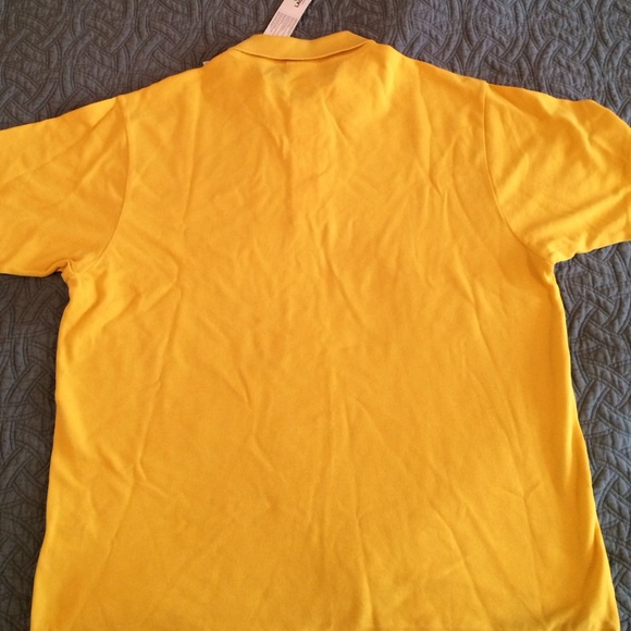 Size 6 yellow Lacoste polo - Picture 4 of 4