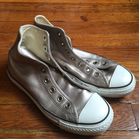 Leather Converse