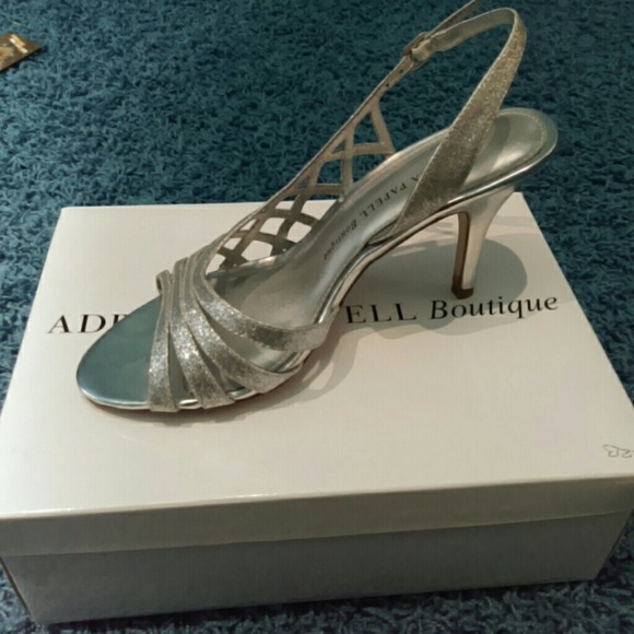 Silver High Heels