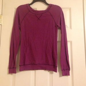 Bright Plum colored top/sweater