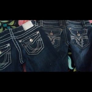 2 Pair LA Idold capris