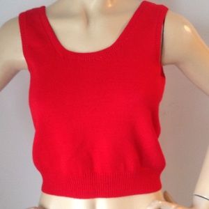 St. John knit top size P