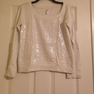 Sequined sweater