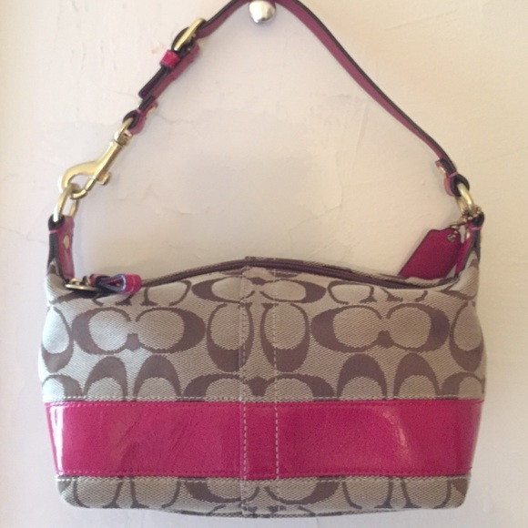 Authentic Coach Signature Miniature Bag